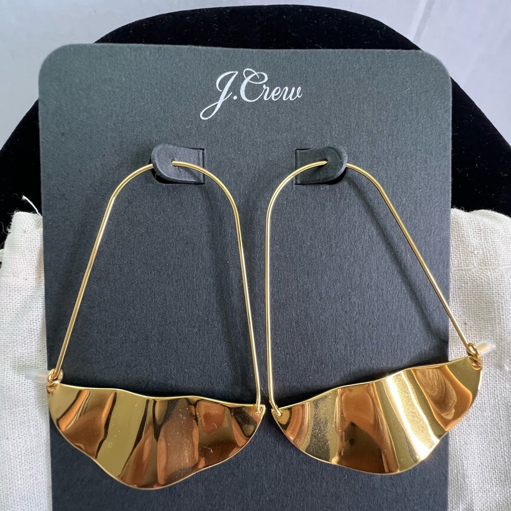 NWT | J.Crew gold earrings